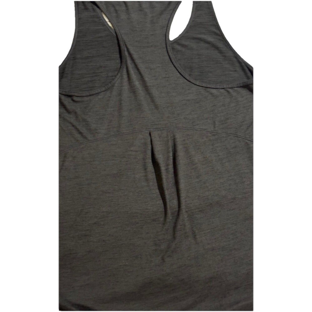 Reebok‎ Tank Top Women's Size Large Gray Athletic Gym Workout Wear Casual Summer - Picture 5 of 6